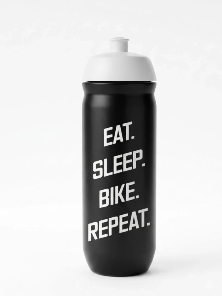 Športová flaša EAT. SLEEP. BIKE. REPEAT.