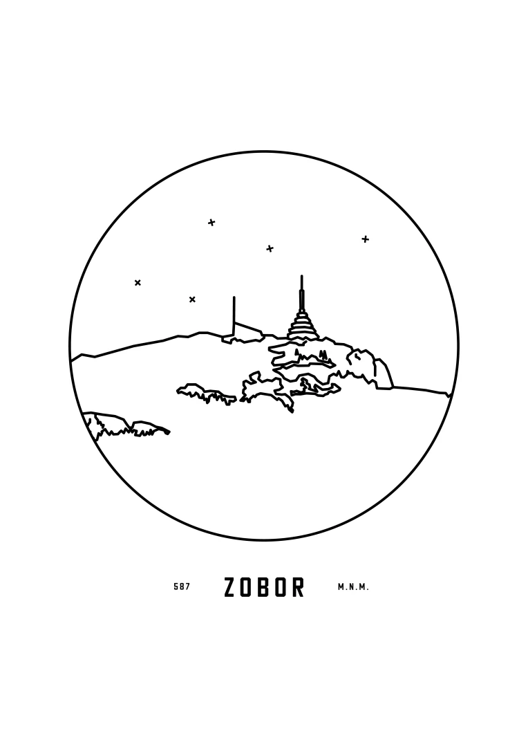 Zobor / Vrcholy Slovenska