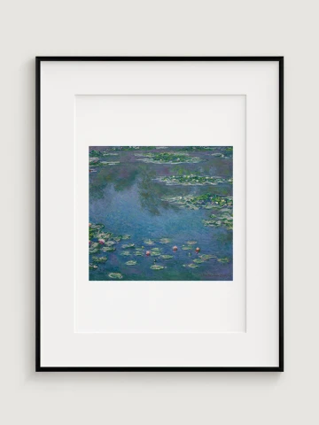 Lekníny, Claude Monet, 1906