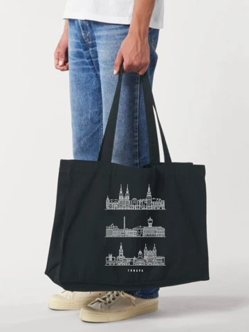 Shopping Bag Panorama of Trnava / Slovakia