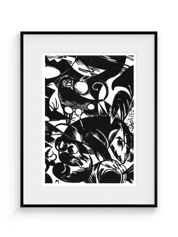 Stvorenie I., Franz Marc, 1914