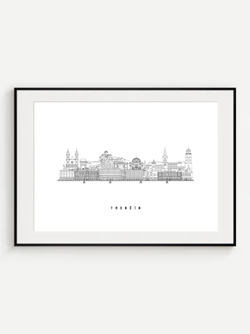 Panoráma Trenčína A2