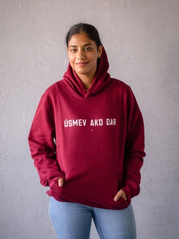 Hoodie Úsmev ako dar / Slovakia