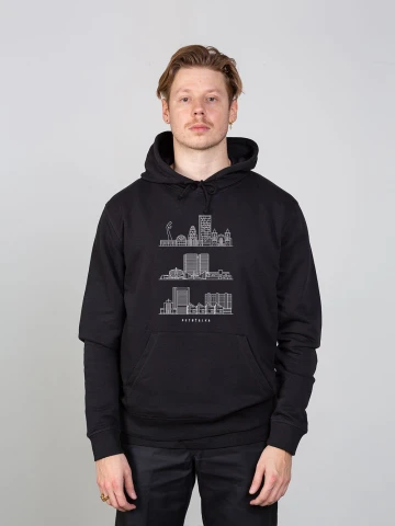 Hoodie Panorama of Petržalka / Bratislava / Slovakia