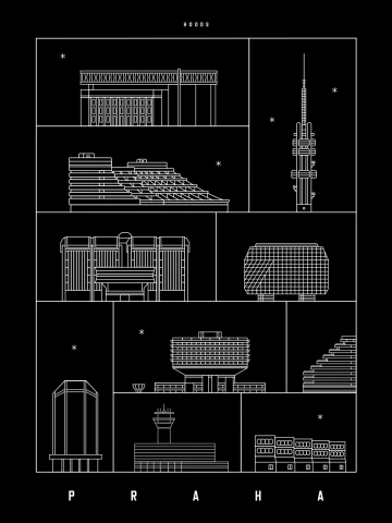 Mikina Praha Modernistická