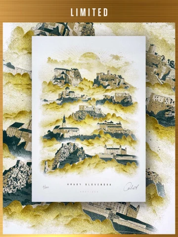 Limited Print Castles of Slovakia 