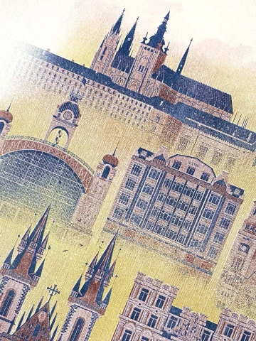 Limited Print Old Town Prague / Czech Republic