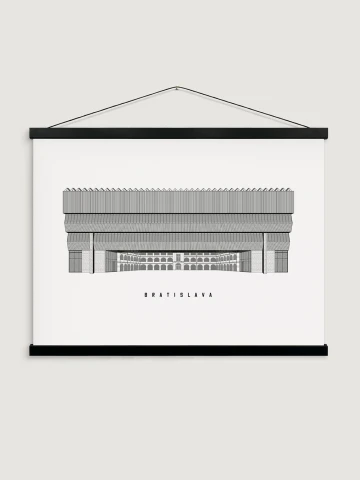 Poster Slovak National Gallery A2 / Bratislava / Slovakia