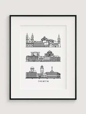 Minimalistický Trenčín
