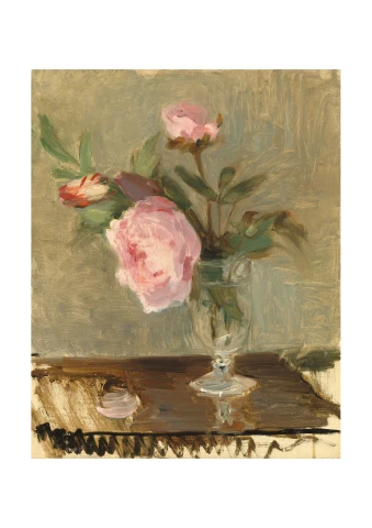 Pivónie, Berthe Morisot, 1869