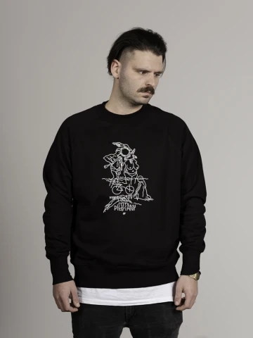 Crewneck Pieštany art by Alica Kucharovič / Slovakia