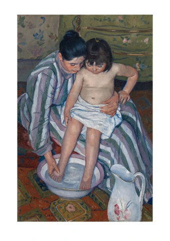 The Child's Bath, Mary Cassatt, 1893