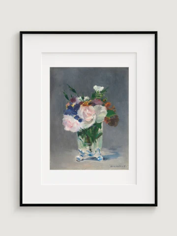 Flowers in a Crystal Vase, Edouard Manet, 1882