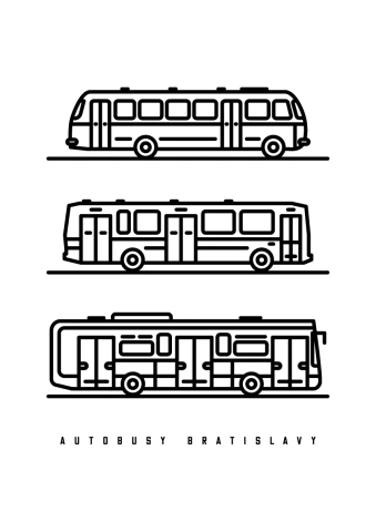Buses / Public Transport Bratislava / Slovakia