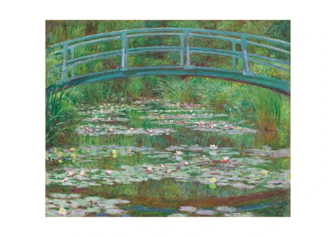 The Japanese Footbridge, Claude Monet, 1899