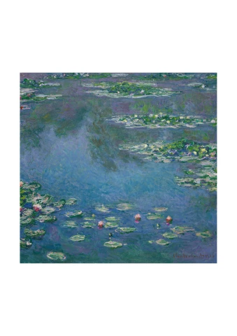Lekníny, Claude Monet, 1906