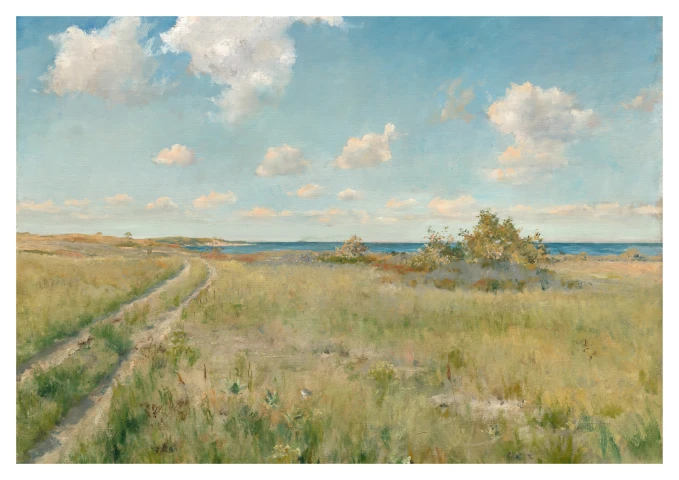 Stará cesta k moru, William Merrit Chase, 1893