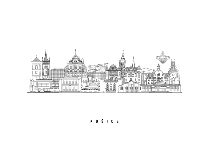Panoráma Košíc A2