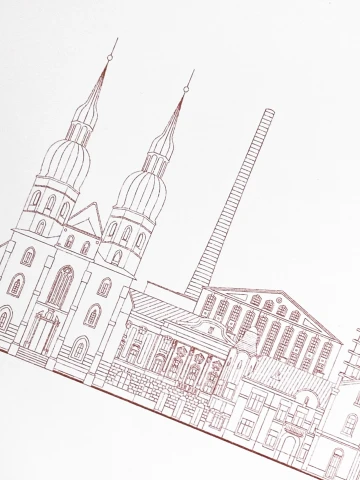Panoráma Trnavy medená
