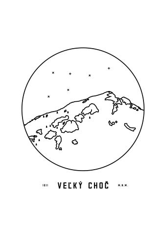 Veľký Choč / Vrcholy Slovenska
